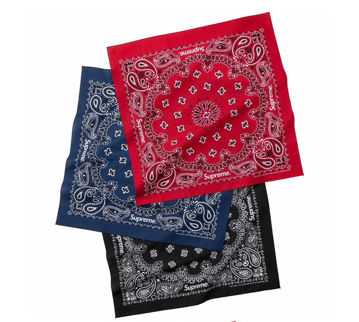 SUPREME®/HAV-A-HANK BANDANAS – Soul Drips