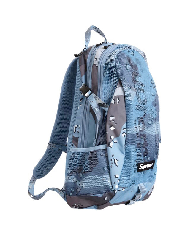 Supreme Backpack SS20 - Blue Chocolate Chip Camo – Grails SF