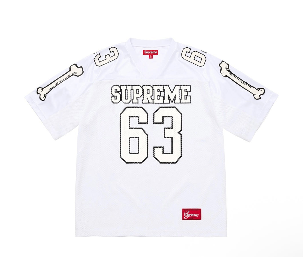 SUPREME BONES FOOTBALL JERSEY