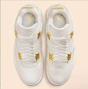 Air Jordan 4 “Gold and White”