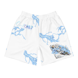 Soul Drips Blue Diamonds Shorts