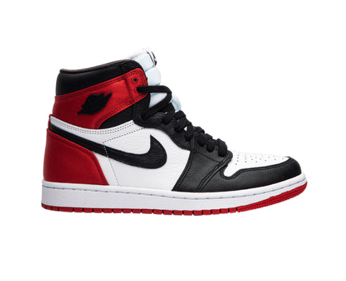 Wmns Air Jordan 1 Retro High 'Satin Black Toe'