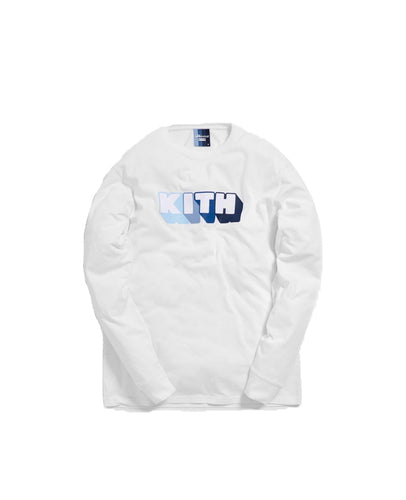 KITH x BE@RBRICK LOGO L/S TEE