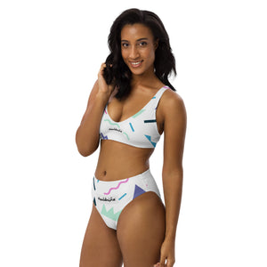 Soul Drips Retro high-waisted bikini