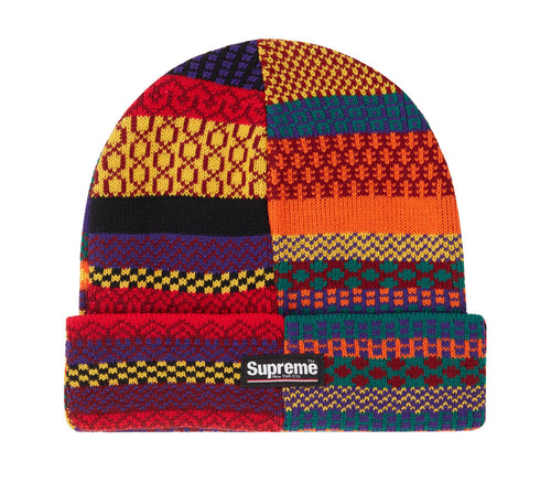 Supreme Multi Pattern Beanie