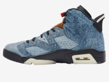 Load image into Gallery viewer, Retro Jordan 6 ‘Wash Denim’