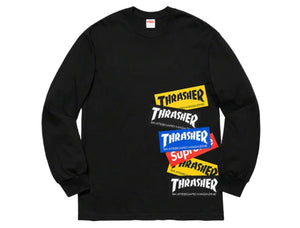 Supreme Thrasher Multi Logo L/S Tee