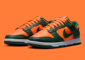 Nike Dunk Low “Miami Hurricanes”