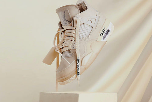 Off-White x Air Jordan 4 SP “Sail”