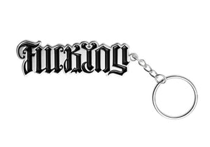 Supreme Ambigram Keychain (F*ck You)