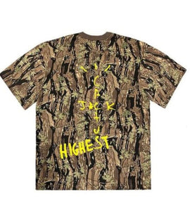 Travis Scott Jordan cactus Jack Camo T-shirt