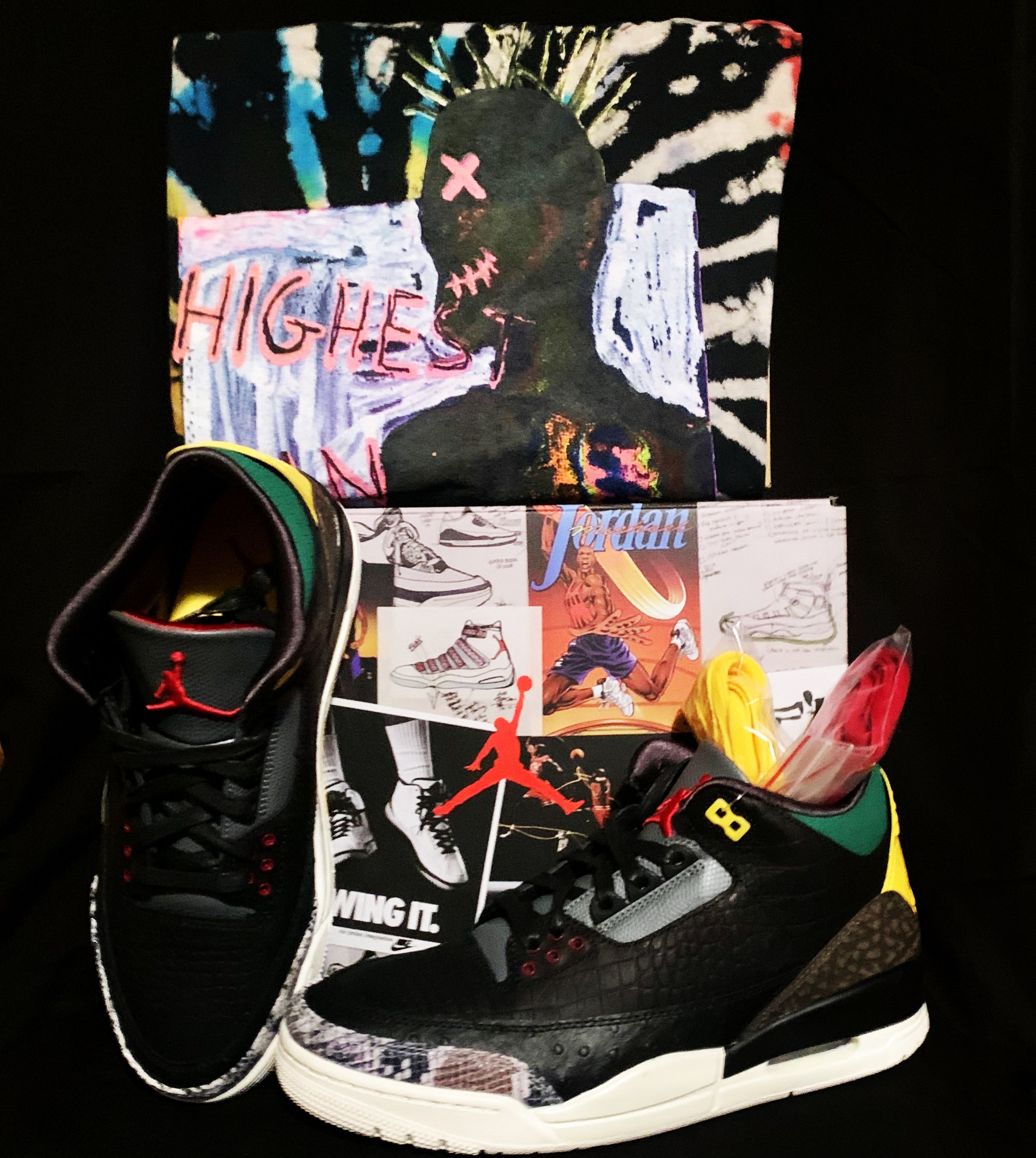 Retro air Jordan 3 “Animal instinct “2.0 – Soul Drips