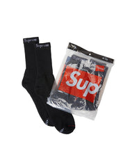 Load image into Gallery viewer, Supreme box logo socks (1 pair)
