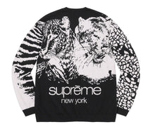 Load image into Gallery viewer, Supreme BIG CATS JACQUARD L/S TOP