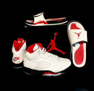 Retro Air Jordan 5 “Fire Red” Pack