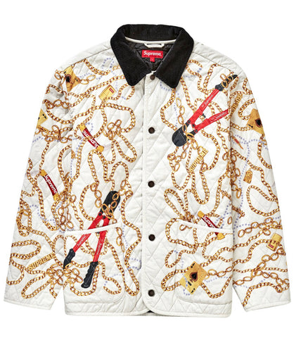 Supreme Chains Quilted Jacket