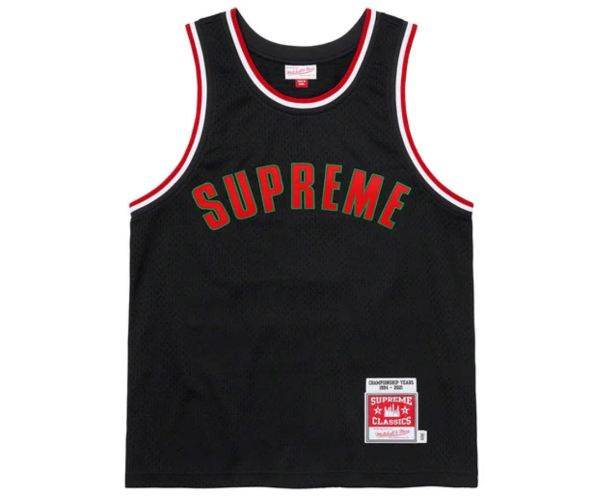 Supreme Mitchell & Ness Basketball Jersey Light Blue