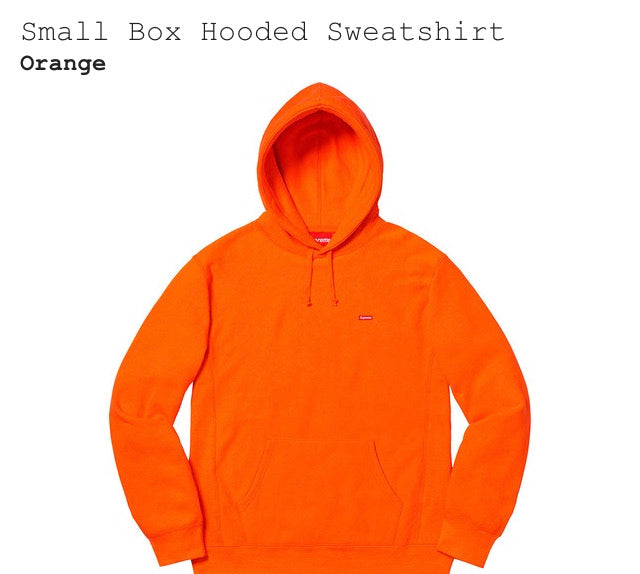 Supreme Small Box Logo Hooded Sweatshirt (SS20)