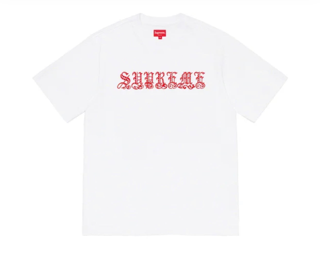 Supreme Old English Rhinestone S/S Top – Soul Drips