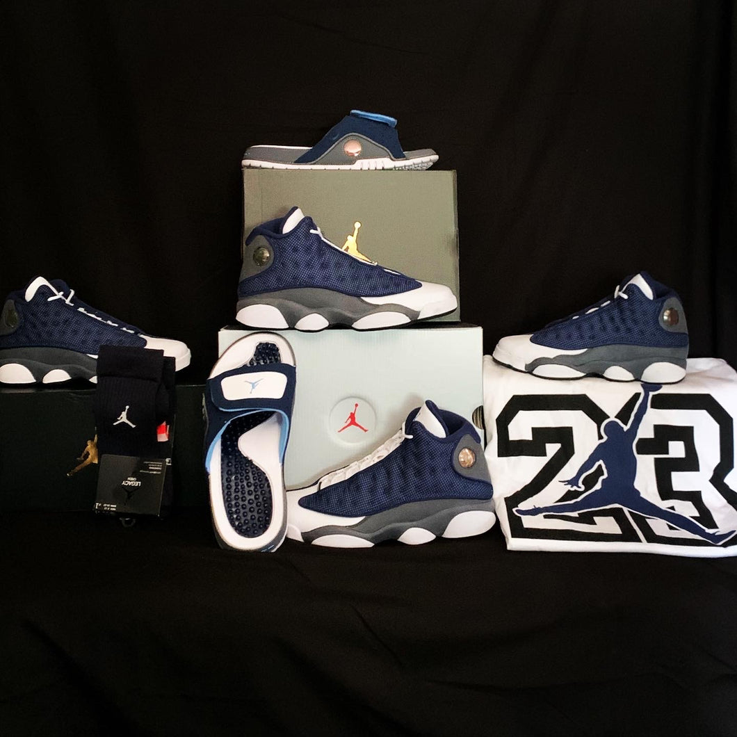 EXCLUSIVE DRIP Air Jordan 13 “Flint” Bundle