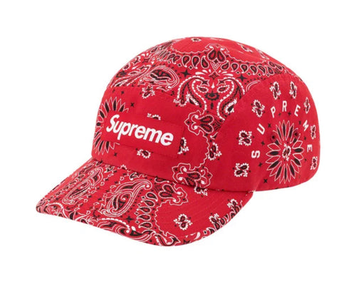 Supreme Bandanna Camp Cap