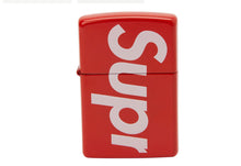 Load image into Gallery viewer, Supreme Zippo logo lighter