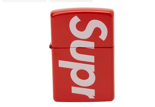 Supreme Zippo logo lighter