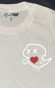 SD VALENTINES HEART EMBROIDERED T-SHIRT