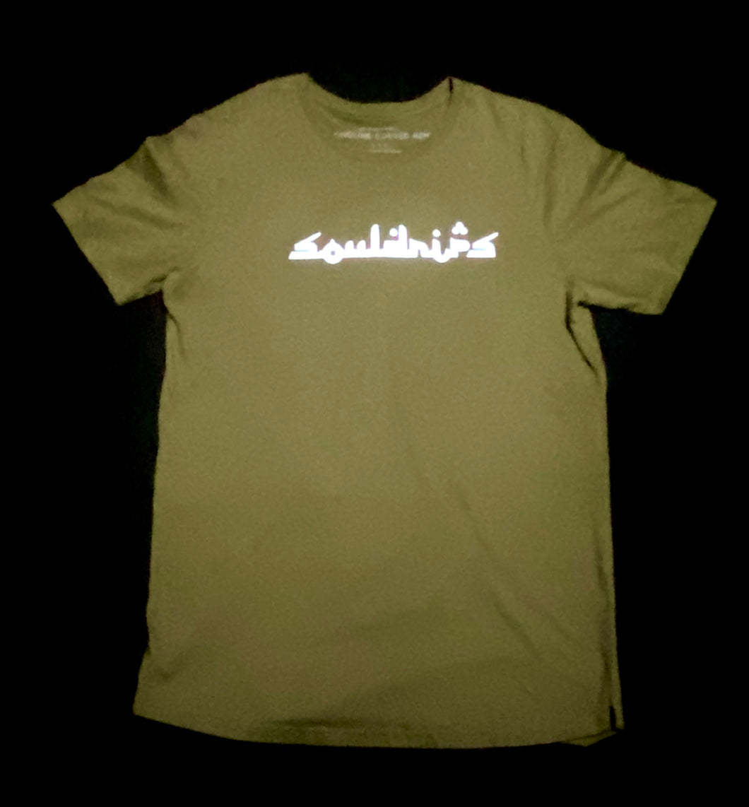 Soul Drips Arabic Script longline shirt