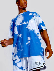 SOUL DRIPS OVERSIZED TIE DYE T-SHIRT & SHORT SET