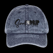 Load image into Gallery viewer, Soul Drips Logo Vintage Twill Cap
